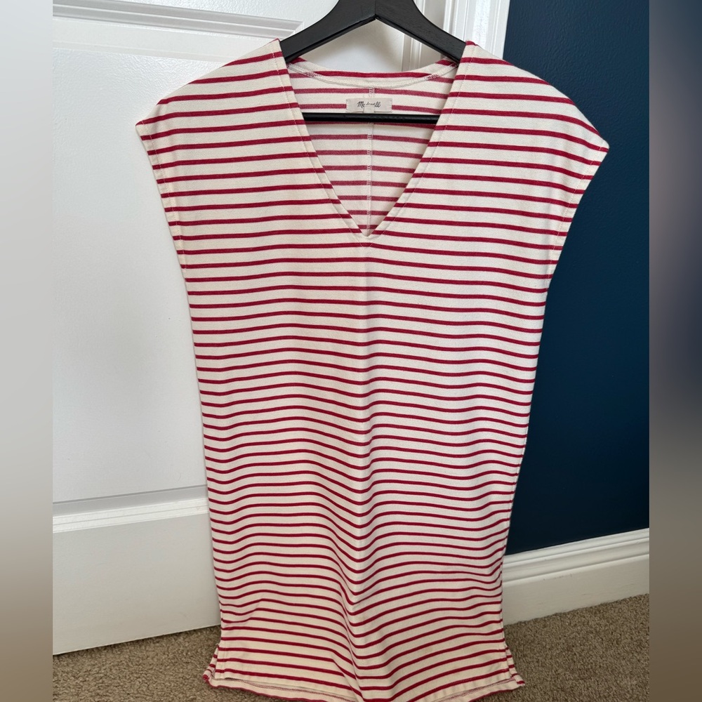 Madewell Shift Striped Dress XXS